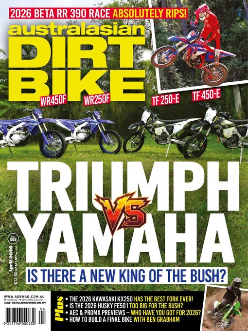 Title details for Australasian Dirt Bike Magazine by Citrus Media Digital Pty Ltd - Available